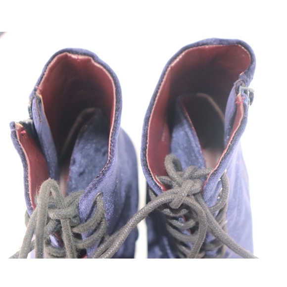 Report Signature Allon Velvet High Heel Booties - Picture 3 of 11